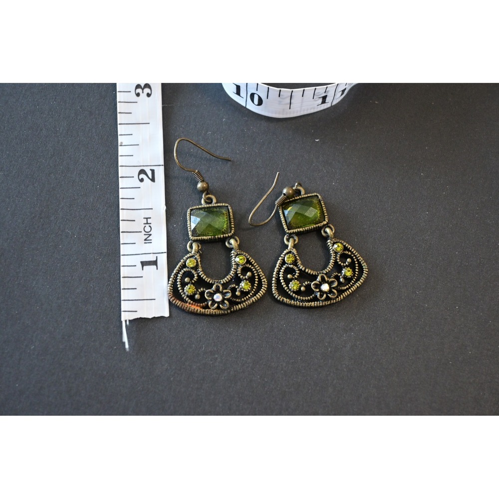 Y2K‎ Bohemian Filigree Drop Earrings - Picture 5 of 5